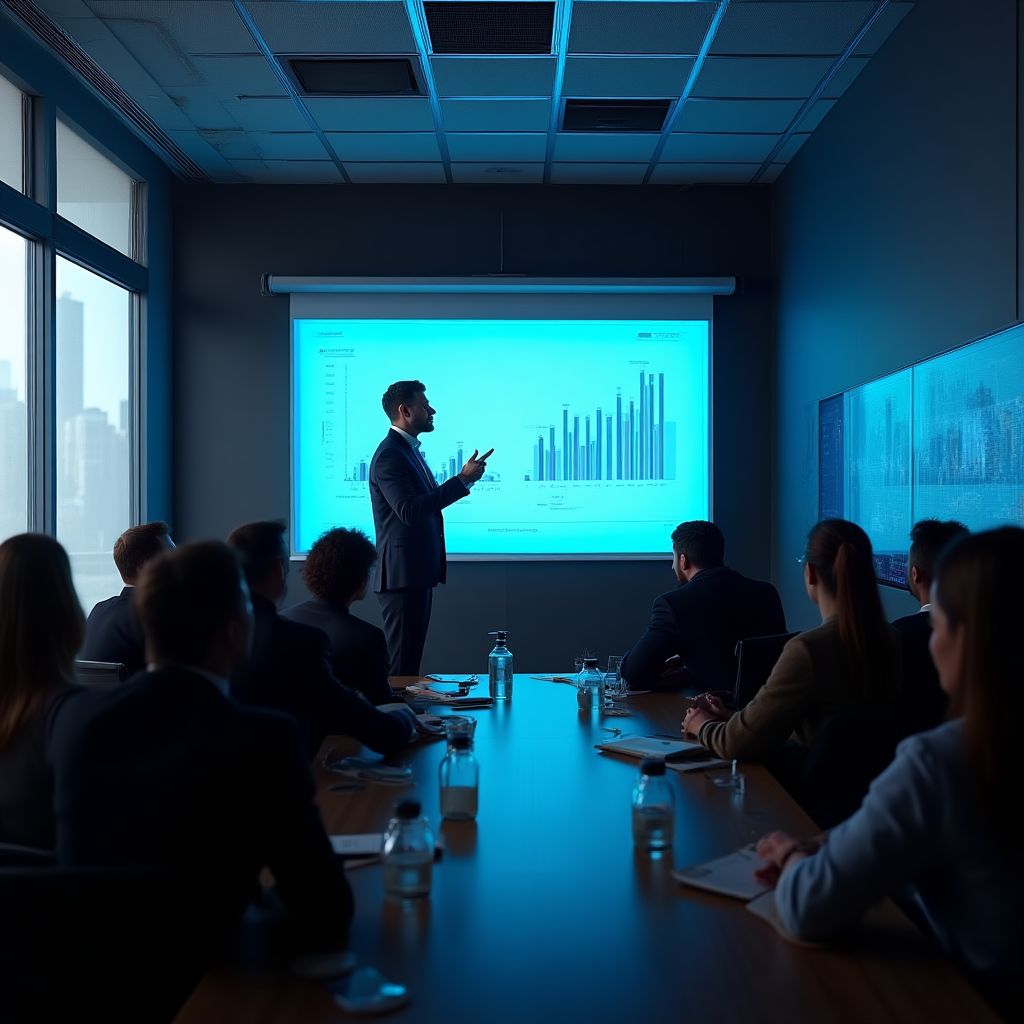 Prezentare pentru un client important